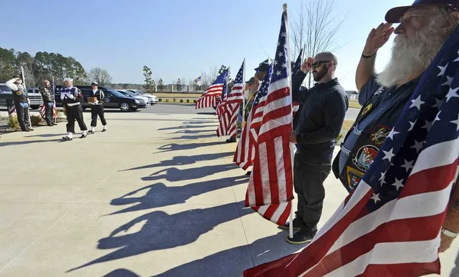 Patriot Guard Riders honor military at funerals, other events