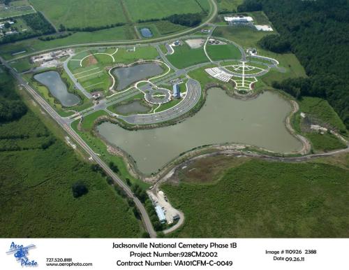 Jacksonville National Cemetery Phase 1B 2011